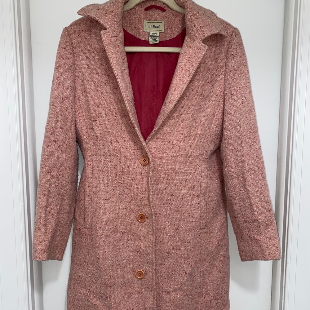 Vintage LLBean Pink Peacoat